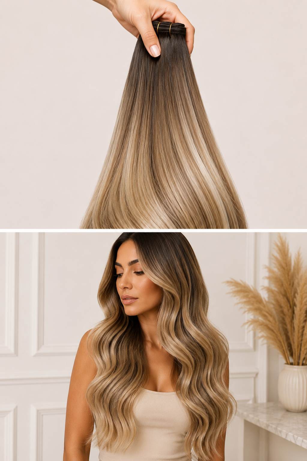 T8-P8/22 Rooted Beige Blonde Balayage Genius